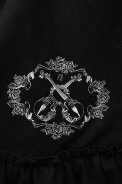 画像4: FRILL / プリントAラインコート  黒 S-25-11-09-032-HN-CO-AS-ZS