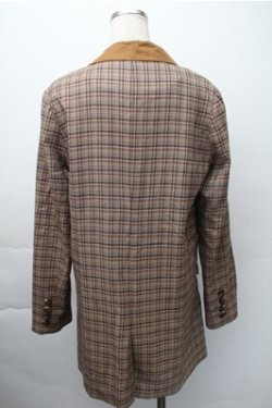 画像2: LIZ LISA / チェックジャケット  ブラウン S-25-11-09-036-LO-JA-AS-ZS
