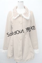 LIZ LISA / ラビットファーコート  ブラウン S-25-11-09-038-LO-CO-AS-ZS