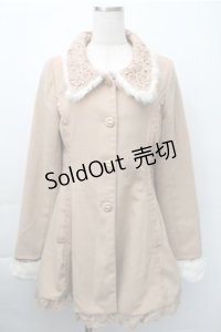 LIZ LISA / ラビットファーコート  ブラウン S-25-11-09-038-LO-CO-AS-ZS