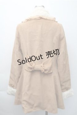 画像2: LIZ　LISA / ファー襟コート  ブラウン S-25-11-09-039-LO-OP-AS-ZS