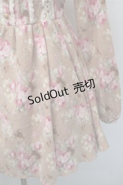 画像4: LIZ LISA / フリース花柄ワンピース  ブラウン S-25-11-09-040-LO-OP-AS-ZS