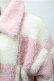 画像3: Candy Stripper / ボアジャケット  ピンクｘオフ S-25-11-09-043-PU-JA-AS-ZS (3)