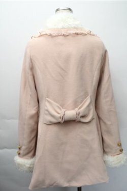 画像2: LIZ　LISA / ファー襟コート  ピンク S-25-11-09-044-LO-OP-AS-ZS