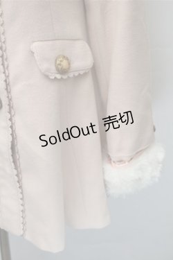 画像5: LIZ　LISA / ファー襟コート  ピンク S-25-11-09-044-LO-OP-AS-ZS