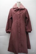 m petit by misako / AM*リボンコート  ピンク S-25-11-09-045-LO-JA-HR-ZS
