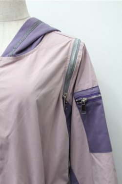 画像3: Favorite / シフォンレイヤードのオフショルダーパステルMA-1  ラベンダーｘピンク S-25-11-09-046-LO-JA-HR-ZS