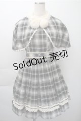 Secret Honey / ケープ付きジャンパースカート  黒 S-25-11-09-048-CA-OP-AS-ZS