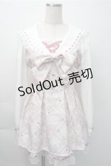 LIZ LISA / sewing bear柄セットアップ 0 ピンク S-25-11-09-053-LO-TO-HR-ZS