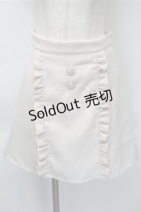 An MILLE / フリルスカート  ピンクベージュ S-25-11-09-055-EL-SK-AS-ZS