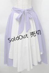 axes femme / イレヘムスカート  ラベンダーｘオフ S-25-11-09-056-AX-TO-AS-ZS