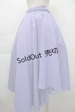 画像2: axes femme / イレヘムスカート  ラベンダーｘオフ S-25-11-09-056-AX-TO-AS-ZS