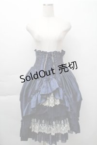 ATELIER PIERROT / “Eleanor”コルセットスカート  紺 S-25-11-09-058-EL-SK-AS-ZS