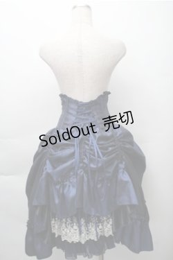 画像2: ATELIER PIERROT / “Eleanor”コルセットスカート  紺 S-25-11-09-058-EL-SK-AS-ZS