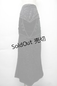 PUNK RAVE / ベロアスカート  黒 S-25-11-09-059-PU-SK-AS-ZS