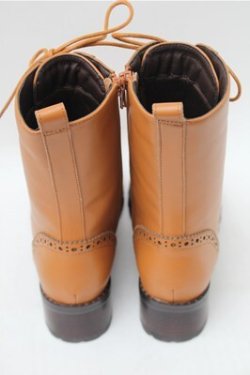 画像3: PINK HOUSE / レースアップブーツ  ブラウン S-25-11-09-010-LO-SH-AS-ZS