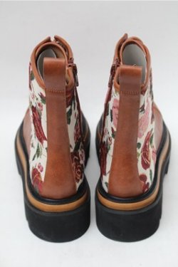 画像3: PINK HOUSE / ゴブランブーツ S ブラウン S-25-11-09-011-LO-SH-AS-ZS