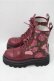 画像2: PINK HOUSE / ゴブランブーツ S 赤 S-25-11-09-012-LO-SH-AS-ZS (2)