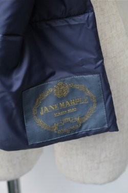 画像2: Jane Marple / ダウンマフラー  紺 S-25-11-09-015-JM-ZA-AS-ZS