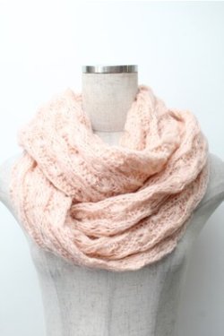 画像1: Tralala / スヌード  ピンク S-25-11-09-017-LO-ZA-AS-ZS