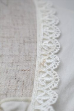 画像6: Ozz oneste / レース切替ブラウス  オフ S-25-11-09-018-OO-BL-AS-ZS