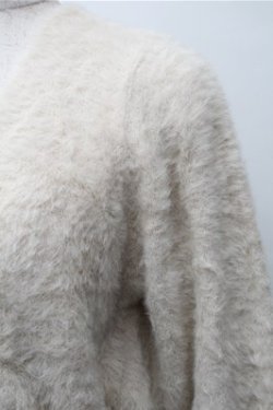 画像3: an another angelus / エンブレム釦フェザーニットカーディガン  オフ S-25-11-09-023-CA-SK-AS-ZS