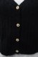 画像3: an another angelus / パールボタンニットカーディガン  黒 S-25-11-09-028-CA-TO-AS-ZS (3)