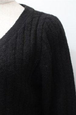 画像4: an another angelus / パールボタンニットカーディガン  黒 S-25-11-09-028-CA-TO-AS-ZS