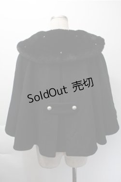 画像2: Angelic Pretty / Dollyケープコート  黒 S-25-11-09-031-AP-CO-HR-ZS