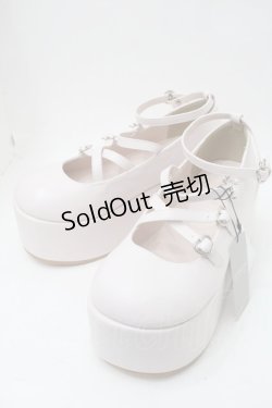 画像1: Ank Rouge / 厚底パンプス LL ピンク S-25-11-10-007-CA-SH-HR-ZS