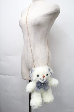 画像1: LOLITA / くまショルダーバッグ  オフ S-25-11-10-009-LO-BG-HR-ZS