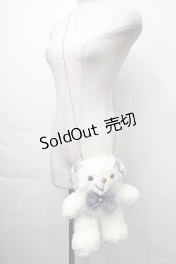 画像1: LOLITA / くまショルダーバッグ  オフ S-25-11-10-009-LO-BG-HR-ZS