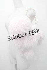 Swankiss / プードルバッグ  ピンクｘ白 S-25-11-10-010-CA-BL-HR-ZS