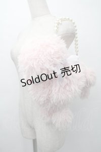 Swankiss / プードルバッグ  ピンクｘ白 S-25-11-10-010-CA-BL-HR-ZS