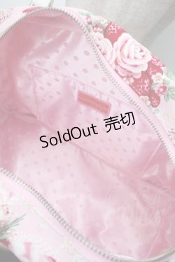 画像3: BABY,THE STARS SHINE BRIGHT / シュガーブーケ〜永遠の乙女の憧れ〜柄ボストンBag  ピンク S-25-11-10-013-BA-BG-AS-ZS