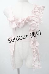 lilLilly / フリルハーネス  ピンク S-25-11-10-014-LO-BL-HR-ZS
