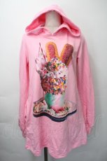 画像1: Amilige / Colorful Bunny Parfait パーカー  ピンクS-25-11-10-015-PU-TS-HR-ZT587 (1)
