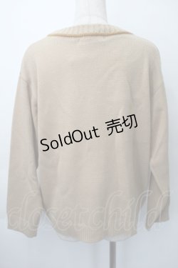 画像2: Fi.n.t / リボン刺繍カーディガン  ベージュ S-25-11-10-016-CA-TO-AS-ZS