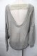 画像2: HYSTERIC GLAMOUR / 背中開きラメニット  グレー S-25-11-10-024-PU-TO-HR-ZS (2)