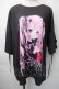 画像1: REFLEM / REFLEM×negi コラボTシャツ  黒ｘピンク S-25-11-10-030-PU-TO-HR-ZS (1)