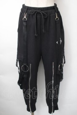 画像1: KRY CLOTHING / 「DEKAIHAE」 ポケットパンツ  黒 S-25-11-10-062-EL-TO-HR-ZS