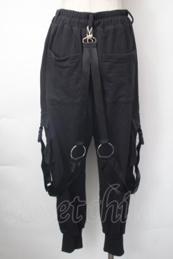 画像2: KRY CLOTHING / 「DEKAIHAE」 ポケットパンツ  黒 S-25-11-10-062-EL-TO-HR-ZS