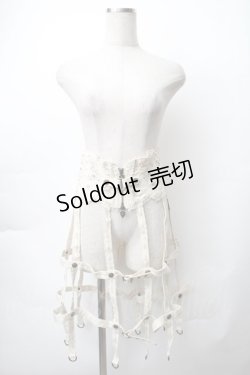 画像1: Ozz oneste / 鳥かごデザインコルセット  オフ S-25-11-12-001-OO-SK-AS-ZS