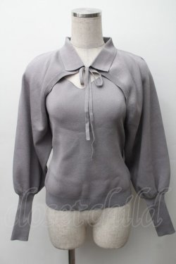 画像1: an another angelus / ボレロアンサンブルニット  グレー S-25-11-12-005-CA-TO-AS-ZS