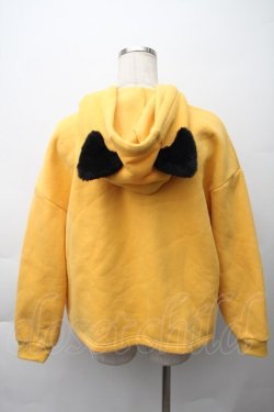 画像2: To Alice / プリントパーカー  イエロー S-25-11-12-007-LO-SK-AS-ZS