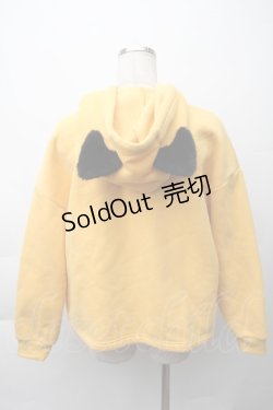 画像2: To Alice / プリントパーカー  イエロー S-25-11-12-007-LO-SK-AS-ZS