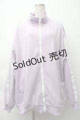 ACDC RAG / 輸血/薬瓶 ジャージジャケット  ラベンダー S-25-11-12-012-PU-TO-AS-ZS