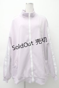 ACDC RAG / 輸血/薬瓶 ジャージジャケット  ラベンダー S-25-11-12-012-PU-TO-AS-ZS