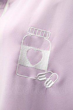 画像3: ACDC RAG / 輸血/薬瓶 ジャージジャケット  ラベンダー S-25-11-12-012-PU-TO-AS-ZS