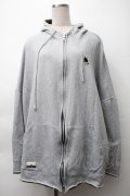 MINT NeKO / MINT Nekoパーカー  グレー S-25-11-12-013-HN-TO-AS-ZS